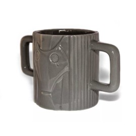 Handmade Doctor Who Cybermen Mug, BBC Cyberman, Time Lord