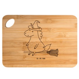 Mr. & Mrs. Panda Bamboo Chopping Board Unicorn Witch Gift Angel, Unicorn, Zick, Unicorn, Wooden Board, Breakfast Board, Serving Board, Unicorn