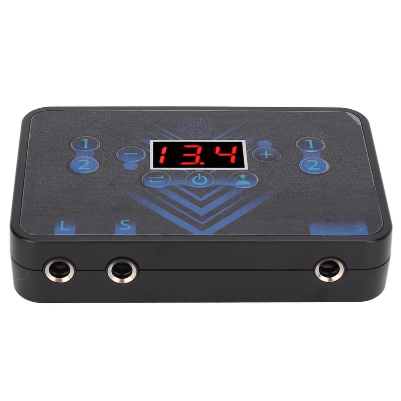 Tattoo Machine Kit Red Motor Pen LED 2 Channel Output