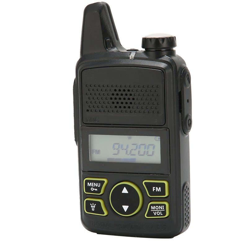 BFT1 WalkieTalkie UltraThin and Mini Handheld Rechargeable Civilian Radio WalkieTalkie