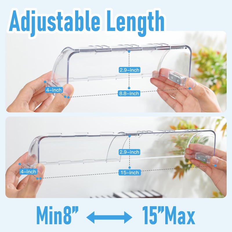 Powerful Magnetic Air Vent Deflector, Heavy Duty Heat AC Vent