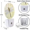 Uanvaha Retro Dragonfly Night Lights Plug into Wall Weeping Willows