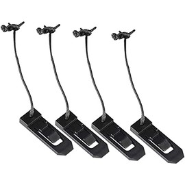 Namvo 4Pcs Surfboard Fins Clip Paddleboard Skeg Boat Tail Rudder Surfboard Fin Buckle Paddle Accessories for Surfing Water Sports