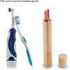 Estuche para cepillos de dientes de bambú ecológico portátil Estuche