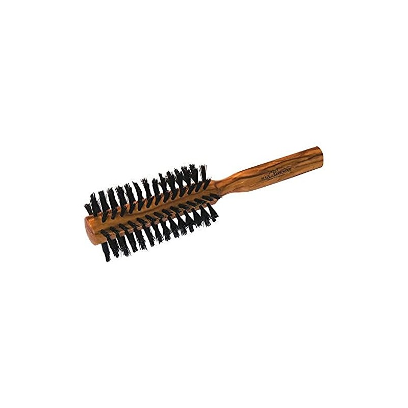 Croll & Denecke Round Hairbrush Made of Olive Wood