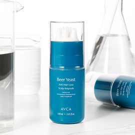 Abka Brewer's Yeast Cooling Scalp Scaling Care Hair Loss Symptom Relief Hair Tonic Ampoule 100ml, 1 piece / 아브카 맥주효모 쿨링 두피 스케일링 케어 탈모증상완화 헤어 토닉 앰플 100ml, 1개
