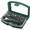 Mannesmann Bit Set with Reversible Ratchet (32 Pieces)