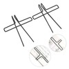 10pcs Book Page Clip Electroplated Stainless Steel Piano Sheet Book