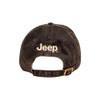 Jeep Grille Logo Garment Washed Hat Black