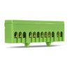 Protective conductor terminal green 12-pin x 16