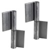 Gedotec Hinges for Welding, Pack of 2, Weld-On Tape for