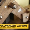 60 Pcs M8 Dome Cap Nuts, A2 V2A Metric Nut