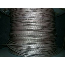 Thermax RG180 M17/95 MIL-C-17G 95 ohm Silver Plated Teflon Insulated 100 ft.