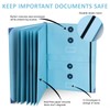 Folio Folder File Organiser 12 Compartments Document Folder with Label