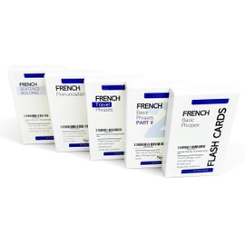 Pat's Flash Cards 250 Essential French Flash Cards Bundle