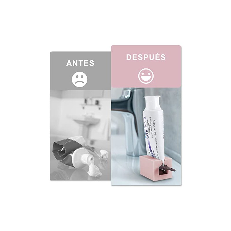 Bebeay Exprimidor De Pasta De Dientes Multifuncional, 4 Pack Dispensador