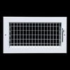 Fits 12x6 Duct Opening Steel Adjustable Air Supply Grille by