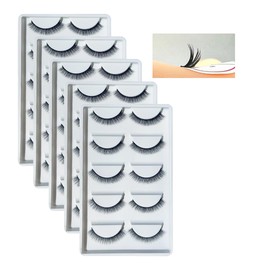 25 Pairs, 3-Layer Design, 6-8mm Length on 1 Disposable Spine