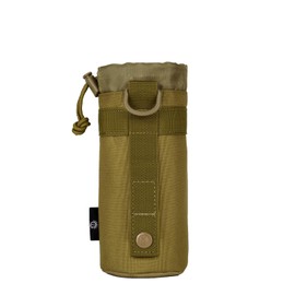 ArcEnCiel Water Bottle Pouch, Plastic Bottle, 19.7 fl oz (550 ml), Molle System, Military Tactical Carry Bottle Pouch, Drink Pouch, Handy Pouch, Bottle Case, For Outdoor Activities, Motorcycles,