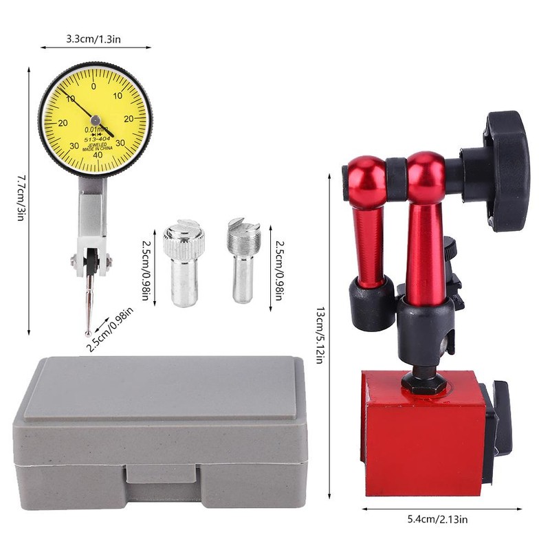 0~0.8mm High Accuracy Lever Dial Test Indicator for Multiple Uses
