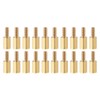YOKIVE 20 Pcs M2.5 Standoff Screws, Brass Hex PCB Standoffs,