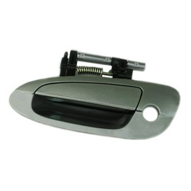 Advance Ignition Front Left Driver Side Outside Door Handle Compatible with Nissan Altima 02-06 DY2 Mystic Emerald Metallic 2002 2003 2004 2005 2006