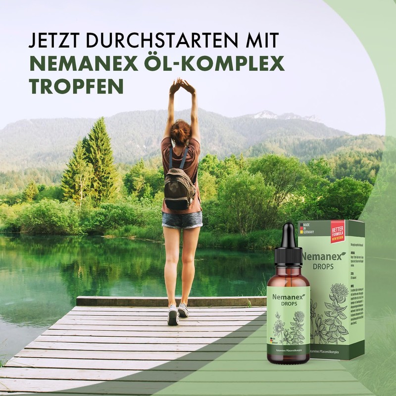 NEMANEX With high-quality ingredients, support for the body, 30 ml