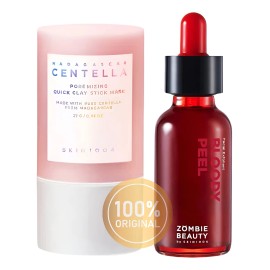 Skin1004 Kit Poremizing Quick Clay Stick Mask + Bloody Peel