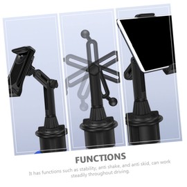 Operitacx Abs-Material Autotelefon-unterstützung Fahrzeug-Tablet- Einfache Positionierung Telefonständer Drehbares Design