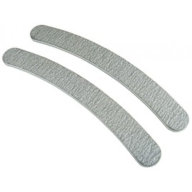 Premium Zebra 100/180 Washable banana Nail File 12 Pack