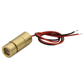 Line Laser, Red, 650 nm, 60°, Diameter 9 x 21 mm, Laser Class 1, Focus Adjustable, Cable Length 140 mm - 70135336