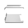 Drip Tray Heat Baffle and Grease Drip Tray Liners Kit