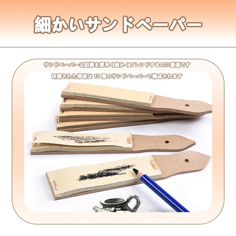 Paper Eraser Pen, Double-Ended Type, 6 Sizes, Erasable Pen, 10