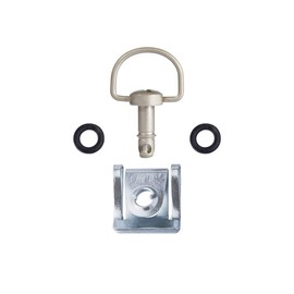 MOTO4U otorcycle Race Fasteners Quick Release D-Ring Race Fasteners Type C 14mm Matt Sliver(10 Pack)