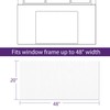Mxclimate Full Surround Window AC Insulation Foam Side Panels for