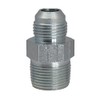 Double Nipple NPT 3/8" UNF 9/16"-18 (JIC), Material: Galvanised Steel