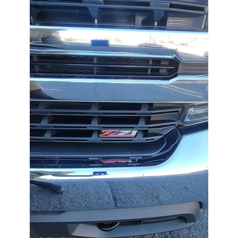 1Pc Z71 Grille Emblem 3D Front Badge Compatible with 2019-2024