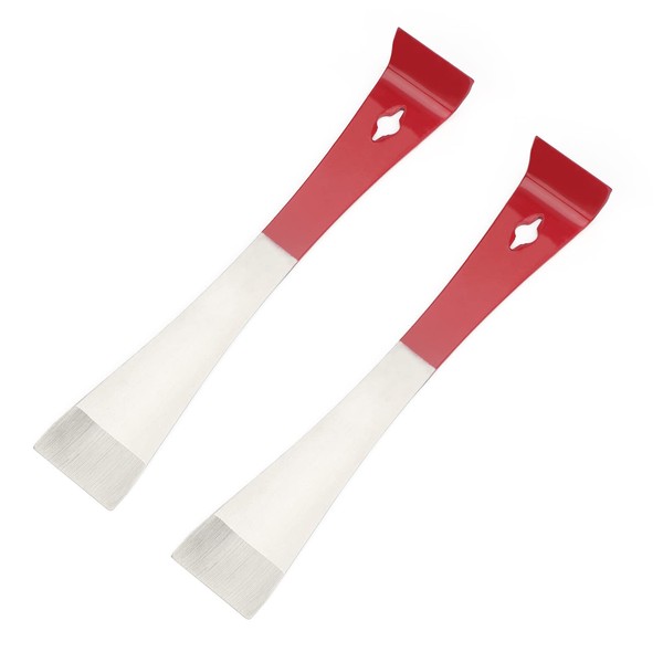 KINGLAKE KINGLAKE 2 Pcs Steel Bee Hive Tool Beekeeping Scraper