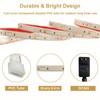 echosari 65.6Ft LED Strip Lights, 6000K Ultra-Bright Strip Lights with