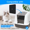 Cunina 6 pack Cat Litter Box Replacement Carbon Filters Compatible