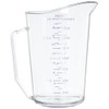 CAMBRO(キャンブロ) 計量カップ(ポリカーボネイト)200MCCW ポリカーボネイト アメリカ BKI15200