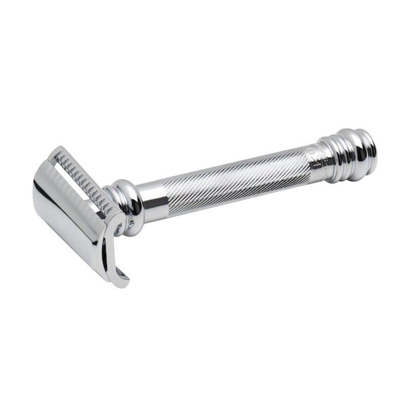 Merkur 39C Long Handle Slant Safety Razor Chrome