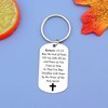 24PCS Religious Gifts Keychain Christian Present for Men Bible Verse