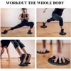 Hurdilen Core Sliders, Exercise Gliding Discs Dual Sided Use on