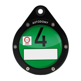Autodomy Vignette Holder Crit Air Motorcycle Waterproof Holder Insurance Motorcycle Equipment Accessories Motorcycle Scooter Moped Quad ATV