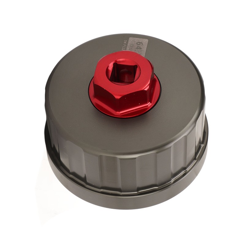 Oil Filter Wrench 64.3mm 14 Flute Filter Cap Socket Tool