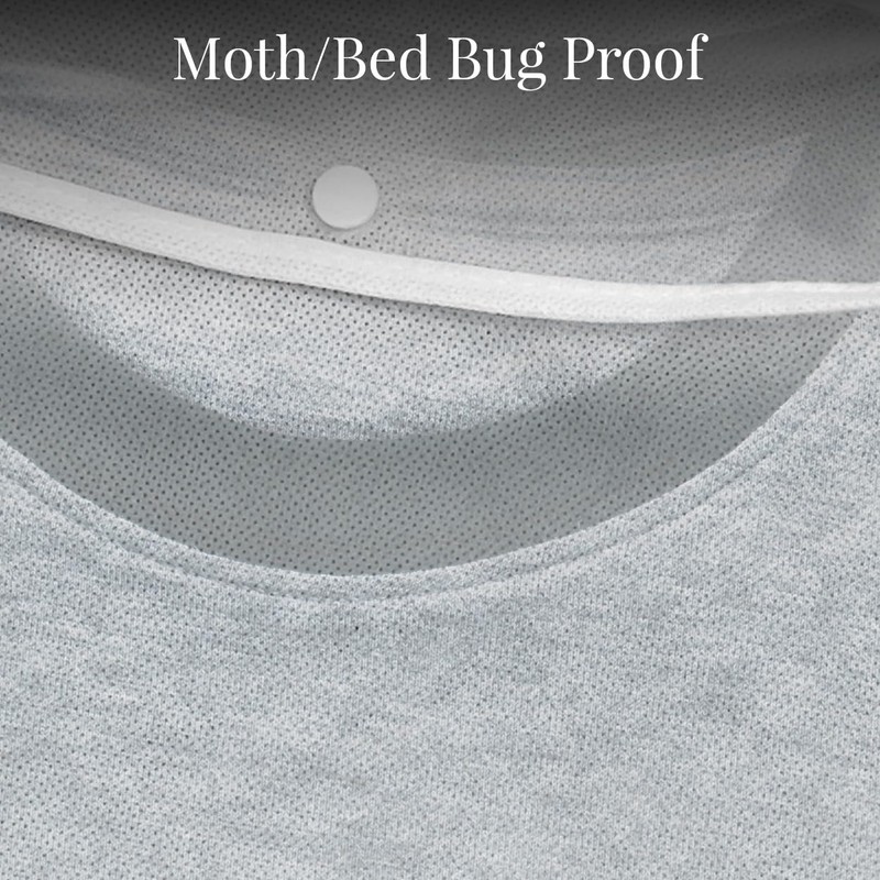 The Clothing Doctor Breathable Cashmere Sweater Storage Bag, Convenient Snap