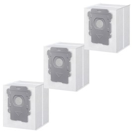 WKZO 3 Pack Dust Vacuum Bags Fits iRobot,High Efficiency Dirt Disposal Bags for all Roomba Clean Base Models i1+,i3+, i4+, i5+, i7+, i8+, j5+, j7+, Combo j7+, j8+, j9+, Combo j9+,i & s & j Series
