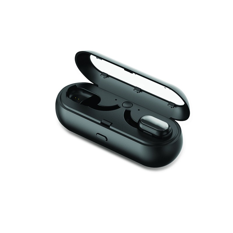 GabbaGoods TrueBuds, Truly Wireless Bluetooth Earbuds, Noise Reduction/Sweat Resistant Headset,