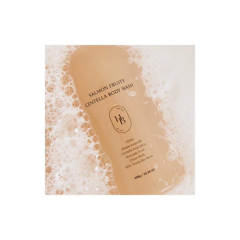HEVEBLUE [HEVEBLUE]Salmon Fruity Centella Body Wash 300g